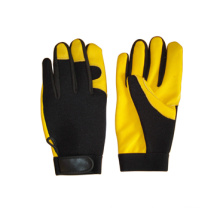 Deer Skin Leather Palm Mechanic Work Glove-7309